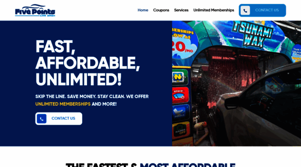 5pointscarwash.com