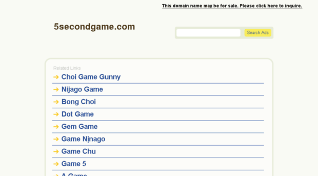 5secondgame.com
