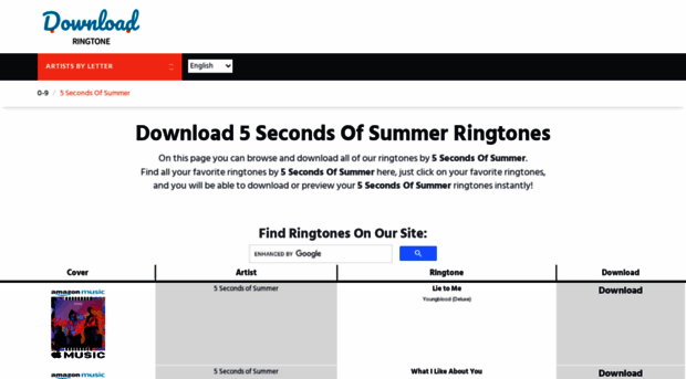 5secondsofsummer.download-ringtone.com