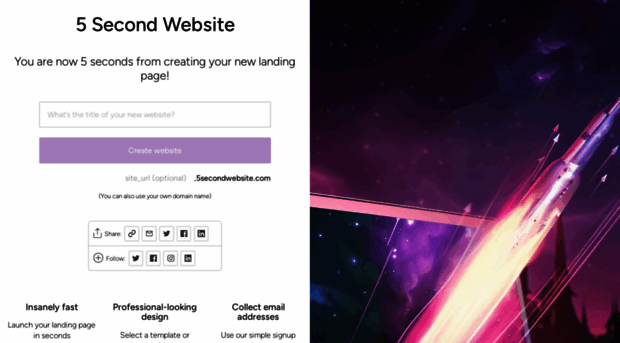 5secondwebsite.com