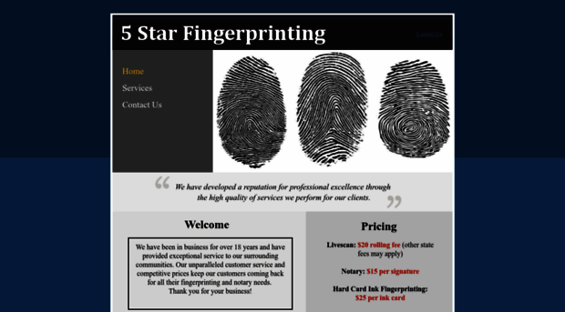 5starfingerprinting.com