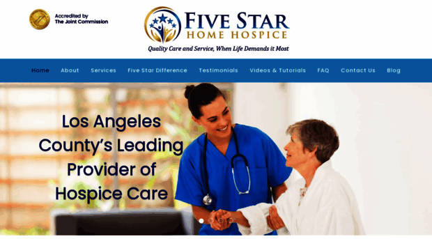 5starhospice.com