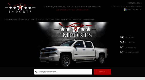 5starimports.com