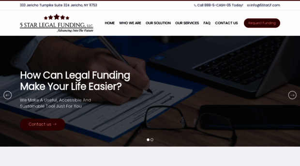 5starlegalfunding.com