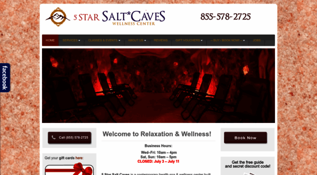 5starsaltcaves.com