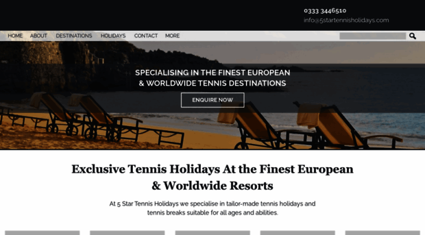 5startennisholidays.com