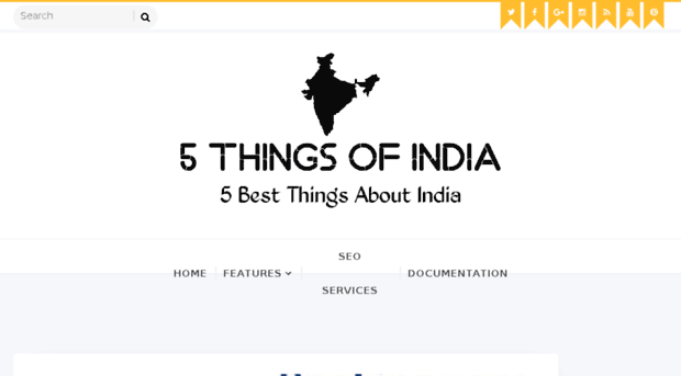 5thingsofindia.com