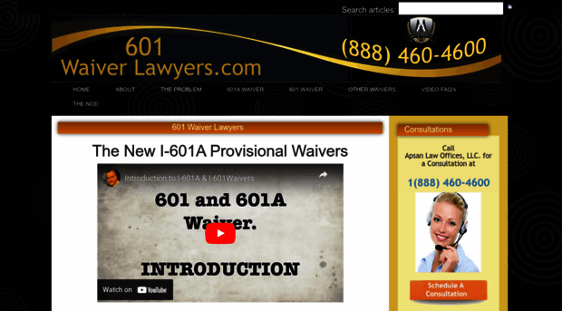 601waiverlawyers.com