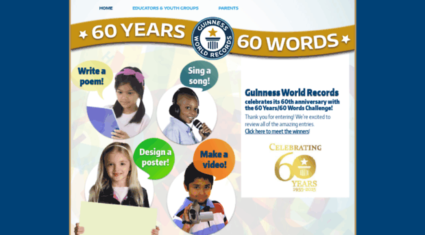 60words.guinnessworldrecords.com