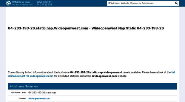 64-233-193-26.static.nap.wideopenwest.com.ipaddress.com