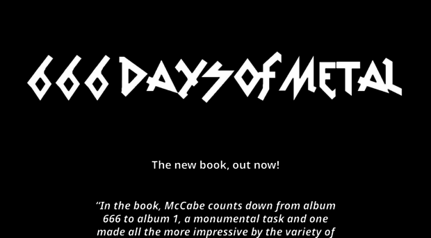 666daysofmetal.com