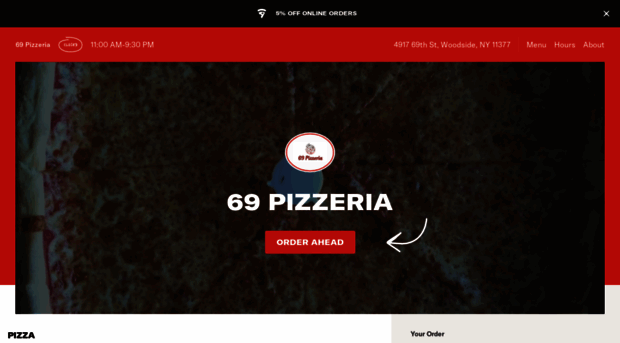 69pizzeria.com