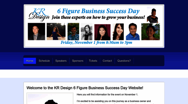 6figurebusinessday.kristenrdesign.com