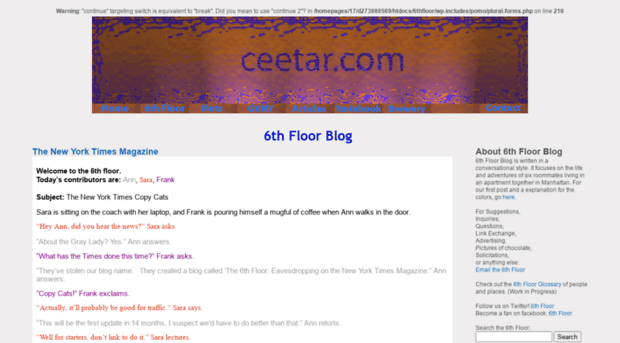 6thfloor.ceetar.com