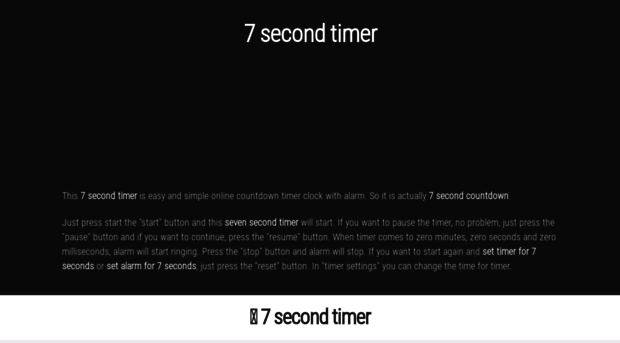 7.second-timer.com