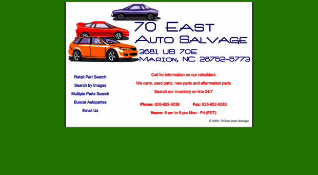 70eastautosalvage.com