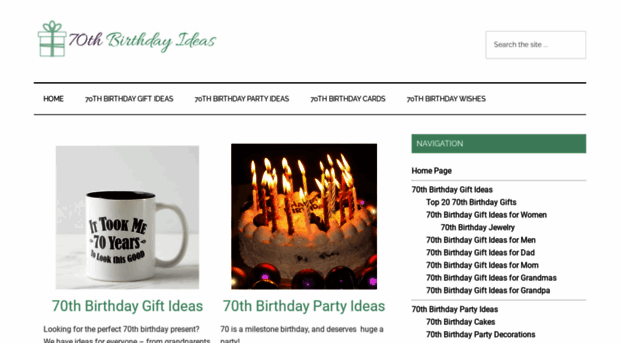 70thbirthdayideas.com