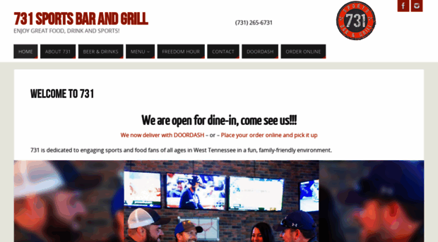 731sportsbarandgrill.com