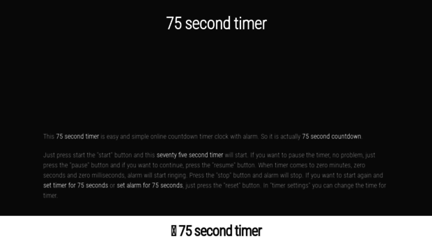 75.second-timer.com