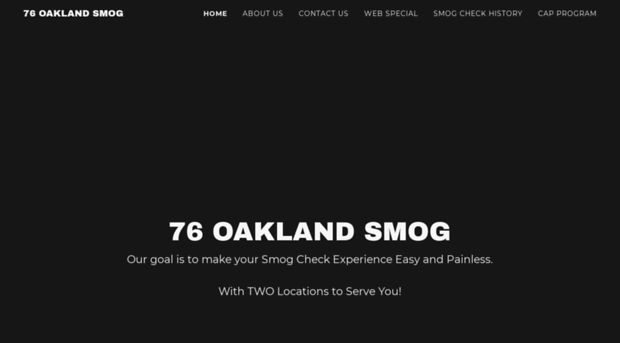 76oaklandsmog.com