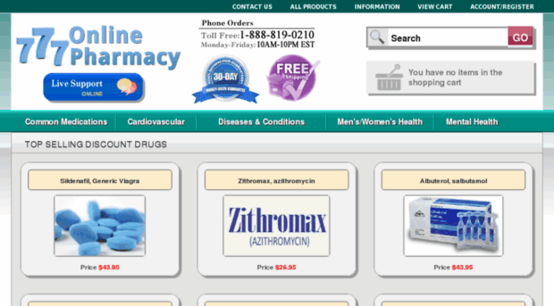 777onlinepharmacy.com