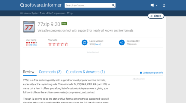 77zip.software.informer.com