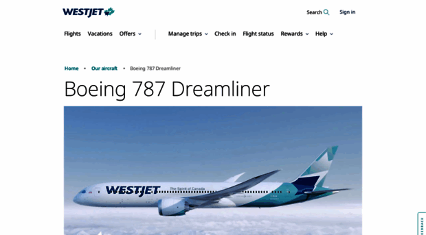 787.westjet.com