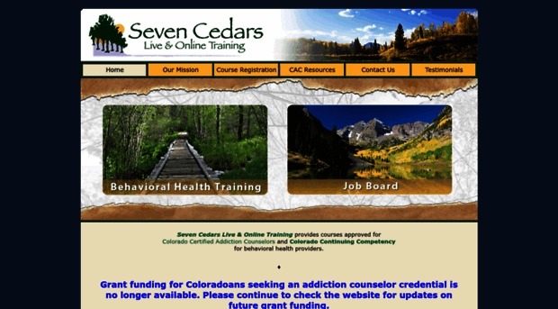 7cedarstraining.com