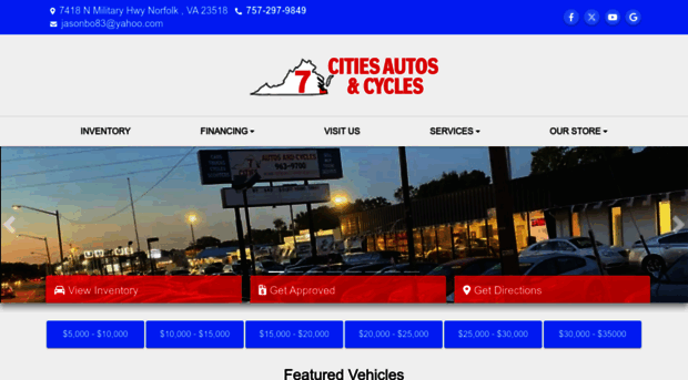 7citiesautosandcycles.com