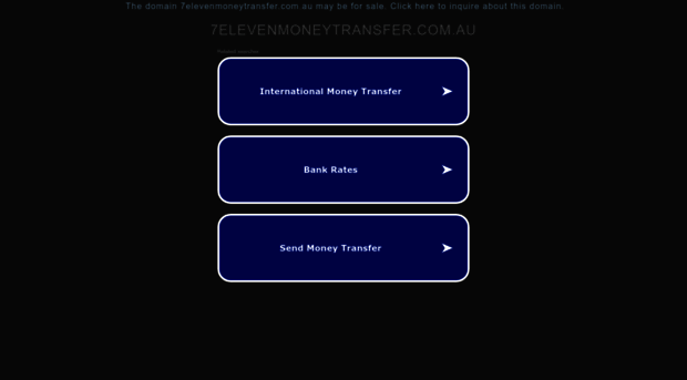 7elevenmoneytransfer.com.au