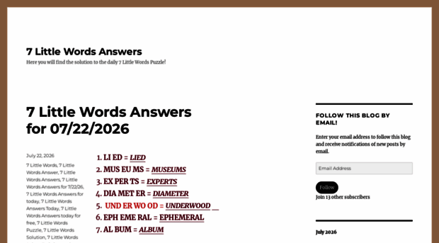 7littlewordsanswer.com