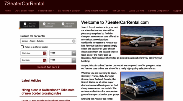 7seatercarrental.com