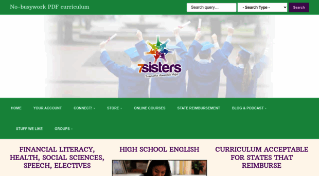 7sistershomeschool.com