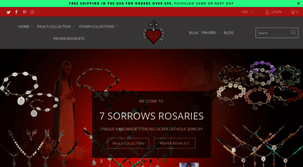 7sorrowsrosaries.com