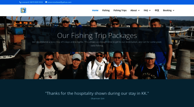 7starfishingsabah.com