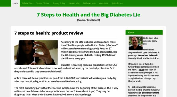 7stepstohealthdiabetes.com