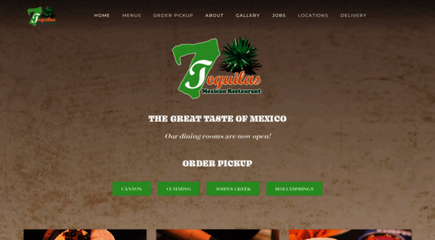 7tequilasmexicanrestaurant.com