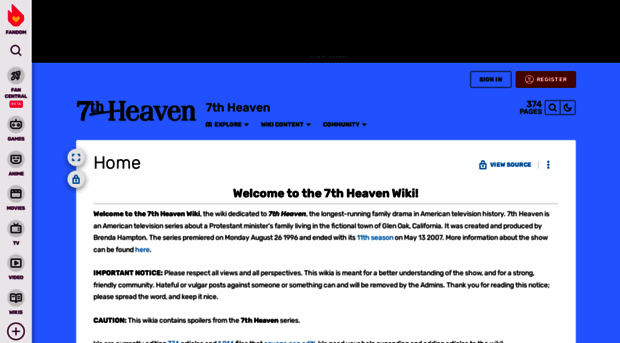 7thheaven.fandom.com