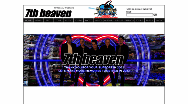 7thheavenband.com