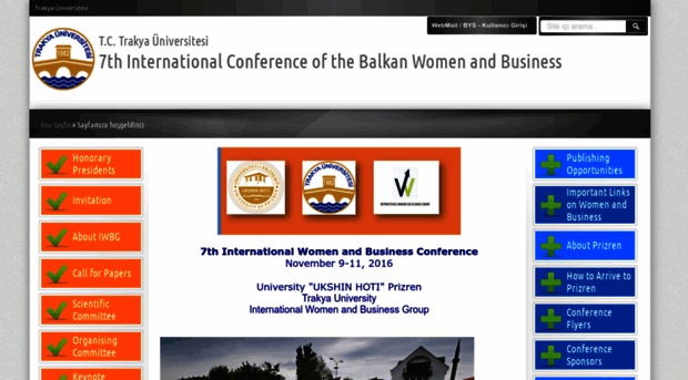 7thwomenconferenceprizren.trakya.edu.tr