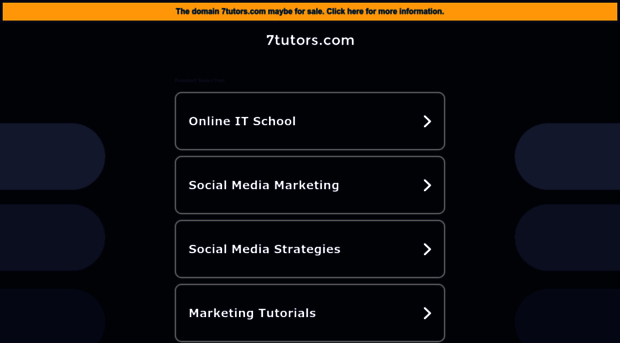 7tutors.com