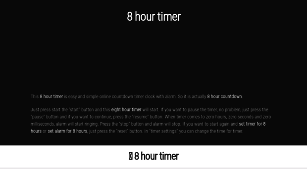 8.hour-timer.com