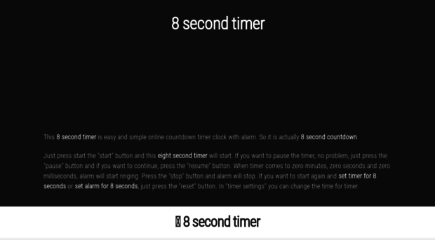 8.second-timer.com