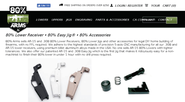 80-arms.myshopify.com