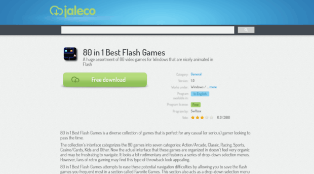 80-in-1-best-flash-games.jaleco.com