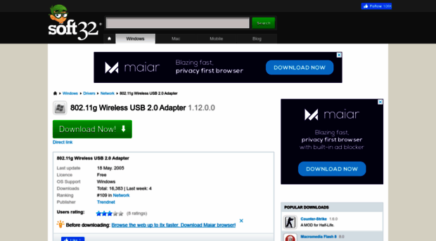 802-11g-wireless-usb-2-0-adapter.soft32.com