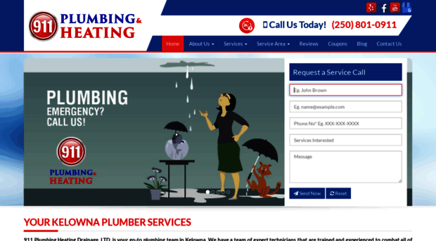 911plumbingheating.com