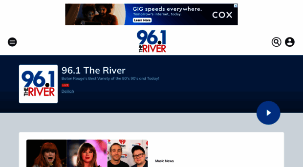 961theriver.iheart.com