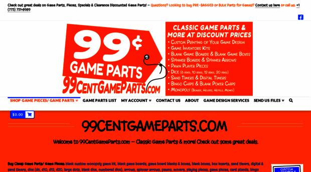 99centgameparts.com