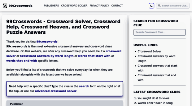 99crosswords.com